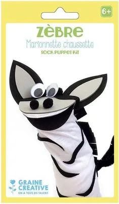 Image de Kit de poupées - Zèbre