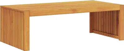 Produktbild von Beistelltisch Öl-Natur 110 x 55 x 35 cm Massivholz Akazie