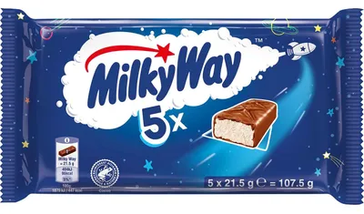 Image de MilkyWay 607364 MilkyWay Schokoriegel 5 St./107,5 g, Image générée par une IA
