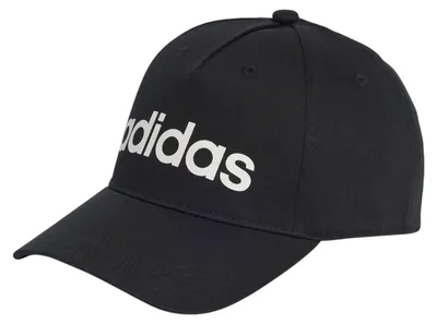 Produktbild von Adidas - "Daily" Baseball-Mütze für Herren, Baumwolle GT14413 (Einheitsgröße) (Schwarz/Weiß)