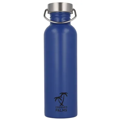 Produktbild von Trinkflasche Edelstahl Wasserflasche Fahrradflasche Sportflasche Outdoor 750ml Dunkelblau