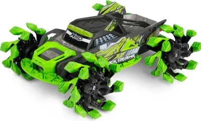 Zdjęcie produktu dla Nikko RC Car Rock Crusher Zdalnie sterowany samochód terenowy zielony 19069