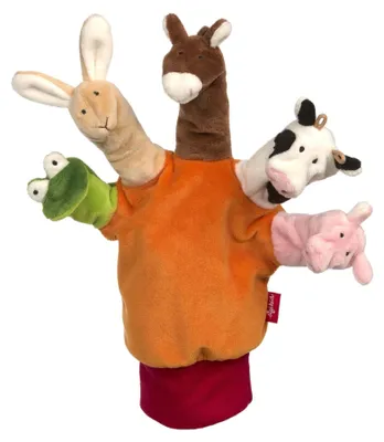 Image de Sigikid Marionnette à doigt gant animaux