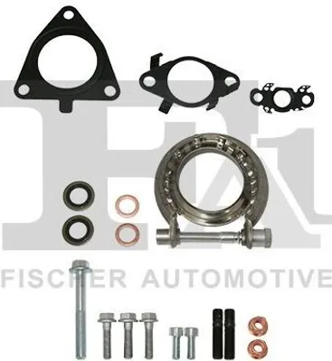 Produktbild von FA1 KT210235 Montagesatz Turbolader für CITROËN C5 III Kombi (RW) passend für PEUGEOT 308 SW I (4E, 4H) 508 SW I (8E) 5008 (0U, 0E)