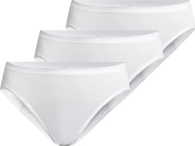 Produktbild von Speidel 3er Pack Nadine Jazz Pants Weiche Modalmischung in Feinripp-Qualität, Glanzstreifen an Bund und Bein, Komfort ohne störende Seitennähte