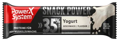 Produktbild von Power System | Snack Power | Joghurt Proteinriegel 35% Eiweiss 1 x 45 g plus Vitamine