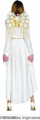 Immagine prodotto di Costume adulto Angelo con ali taglia. M - Natale