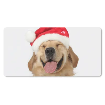 Produktbild von MuchoWow® Mauspad Mousepad Hund - Lustig - Lachen - Kinder - Jungen - Mädchen 60x30 cm - Mousepads - Maus Mat - Pad - Mausunterlage - Nachhaltig