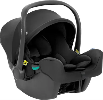 Produktbild von Graco SnugLite™ i-Size R129 Babyschale, ab Geburt bis ca. 12 Monate (40 bis 75 cm), leicht, kompatibel mit ISOFIX-Basisstation SnugTurn™ i-Size R129 (separat), gurtbar, schwarz, Midnight