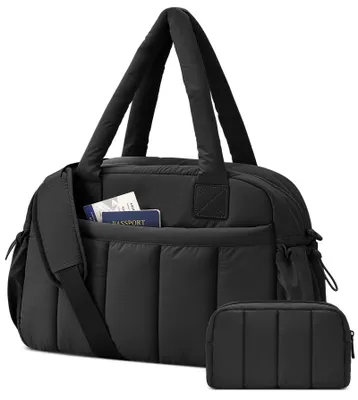 Image de Omgoods - Sac de voyage - Sac de sport pliable pour femmes avec sac étanche en PVC