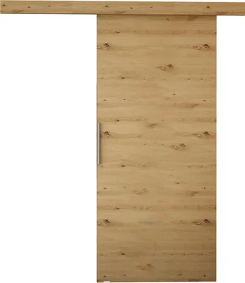 Produktbild von MIRJAN24 Schwebetür Rubi I, Stilvoll Zimmertür, Praktisch Wohnzimmer Tür vom Hersteller (Farbe: Artisan Eiche)