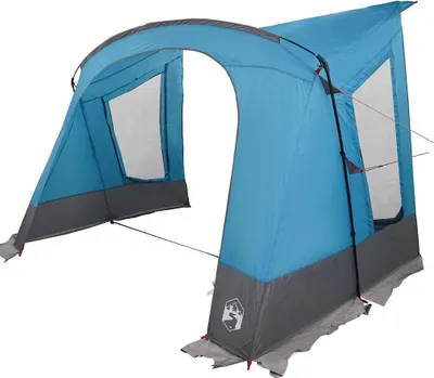 Image de vidaXL Tente caravane pour 5 personnes 410 x 275 x 245 cm Bleu