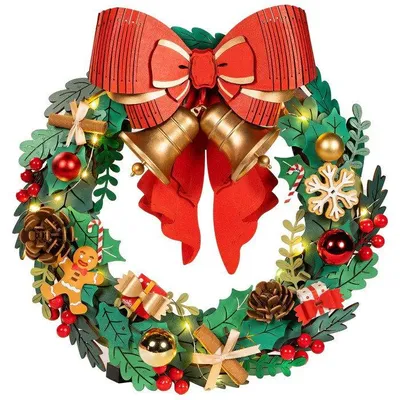 Productafbeelding van Christmas Wreath Robotime