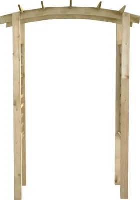 Produktbild von "SALE 2026"Rosenbögen - Braun Gartenbogen 150x60x210cm Holz Stabli Möbel7517085