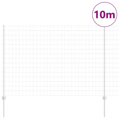 Obrázek produktu pro vidaXL Svařovaný drátěný plot 10 x 1,5 m (š x v) Žárově pozinkovaná ocel