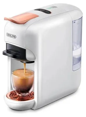 Obrázok produktu pre Kávovar, kompatibilita 5 v 1, systém rýchleho varenia, biely, EÚ