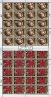 Produktbild von Briefmarken UNO - Genf 2000 Mi 389Klb-390Klb Kleinbogen (kompl.Ausg.) postfrisch Gemäldeausstellung
