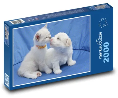 Obrázek produktu pro martinpuzzle - Puzzle 2000 - Pes - kočka