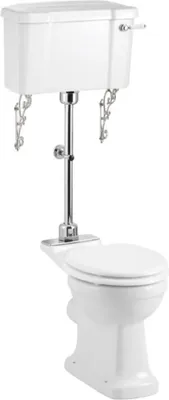 Produktbild von Casa Padrino Luxus Jugendstil WC mit Hänge Spülkasten 51 x 73 x H. 142 cm - Verschiedene Farben - Badezimmer Möbel - Luxus Qualität