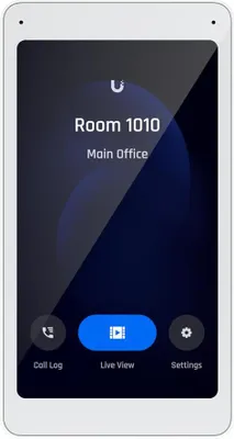 Produktbild von Ubiquiti Intercom Viewer, Anzeige, Weiß, Ubiquiti, Glas, Polycarbonat (PC), Wand, 12,7 cm (5")