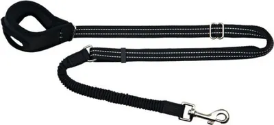 Produktbild von TRIXIE 12764, Hund, Standardleine, Schwarz, Band, Einfarbig, 1,3 m