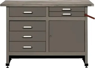 Obrázek produktu pro Zásuvka Küpper pro pracovní stůl plochá 441 x 55 x 454 mm antracit šedá