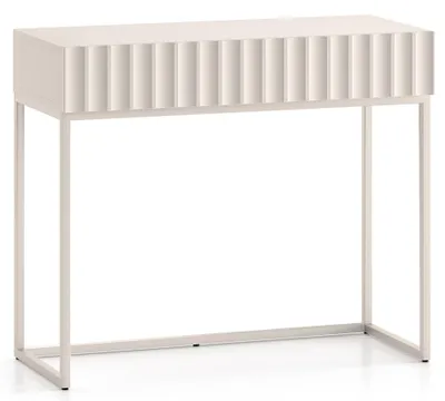 Produktbild von Selsey Derriva - Schminktisch mit Schublade, hellbeige, 91 cm