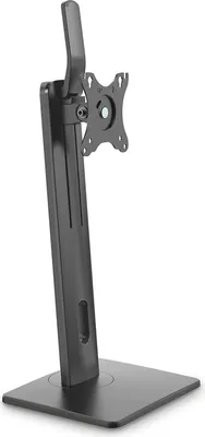 Produktbild von conecto Monitor-Halterung für 1 Bildschirm, VESA 75x75 bis VESA 100x100 Monitor-Aufnahme, stufenlos Höhenverstellbar, neigbar, schwenkbar, drehbar, schwarz