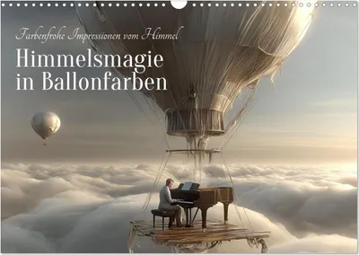 Produktbild von Himmelsmagie in Ballonfarben (Wandkalender 2027 DIN A3 quer), CALVENDO Monatskalender
