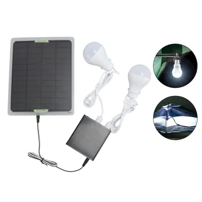 Produktbild von Solární žárovky Venkovní přenosné venkovní dobíjecí LED stan Vodotěsné kempinkové lampy