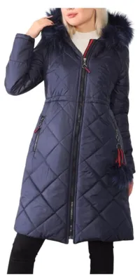Immagine prodotto di Giacca imbottita da donna Dewberry, colore blu navy, taglia S