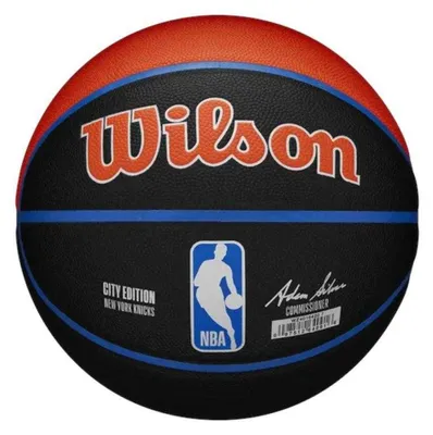 Produktbild von Wilson - "New York Knicks" Basketball, NBA PP9350 (7) (Schwarz)