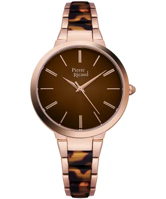 Zdjęcie produktu dla Zegarek  Pierre Ricaud P22051.9A1GQ/T brązowy