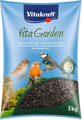 Image de Tournesol Vitakraft Garden noir 3kg