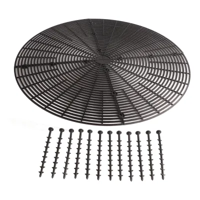 Image de Glissières de sécurité pour pots de fleurs, Couverture de terre pour pots de plantes, Grille pour pots de plantes, Filet de protection pour plantes