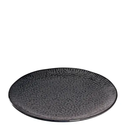 Produktbild von Leonardo Keramikteller MATERA, Teller, Speiseteller, Dekoteller, Keramik, Anthrazit, 32 cm, 018605