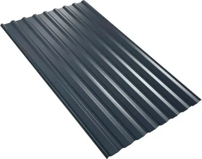 Produktbild von Trapezblech W20 Anthrazitgrau RAL 7016 2000 mm x 1135 mm x 0,5 mm
