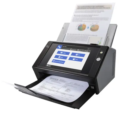 Zdjęcie produktu dla Ricoh N7100E, 216 x 3048 mm, 600 x 600 DPI, 24 bit, 8 bit, 1 bit, 25 stron/min