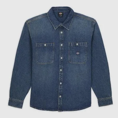 Immagine prodotto di DICKIES - Camicia uomo Mechanic in denim - Taglia M