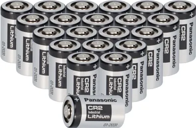Produktbild von 20x Panasonic Photobatterie CR2 Lithium 3V 850mAh CR17355, DLCR2, EL1CR2, CR15H270