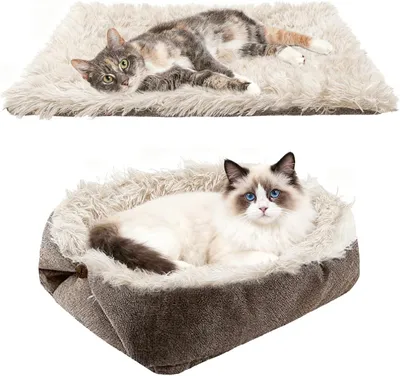 Immagine prodotto di Cuccia pieghevole per cani e gatti, 2-in-1, salvaspazio, ideale per piccoli animali domestici