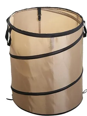 Obrázek produktu pro Lehký, voděodolný, skládací zahradní kontejner o rozměrech 34 × 34 × 40 cm pro různé venkovní aktivity.