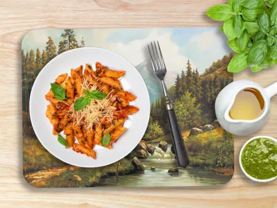 Obrázok produktu pre Potlačené podložky pod poháre z korku, reprodukcie vo formáte 30 x 40 cm