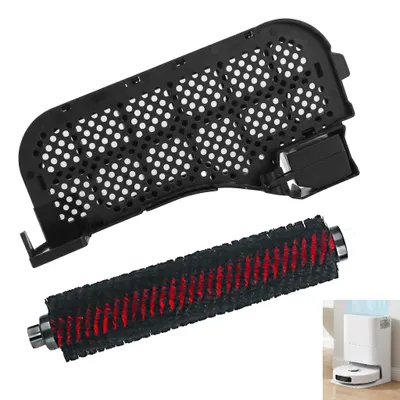 2er-Set Staubsaugerzubehör: Bürstenwalze & Wasserfilter für S8 Pro Ultra