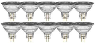 Produktbild von 10 x Ledvance LED MR16 Glas Reflektor 5W = 35W GU5,3 12V 345lm Neutralweiß 4000K 36° Ra>90 DIMMBAR