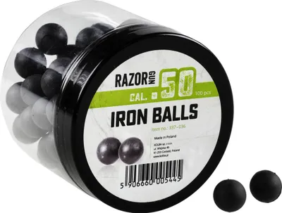 Image de RazorGun 50 cal.50 balles métal-caoutchouc / 100 pcs. pour Umarex HDR50