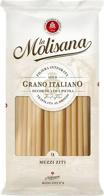 Obrázek produktu pro La Molisana Mezzi Ziti n.9 500g italské dlouhé trubičkové těstoviny