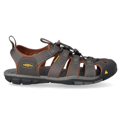 Produktbild von Keen Clearwater CNX Herren Wandersandalen Raven/Tortoise Shell Größe 47.5