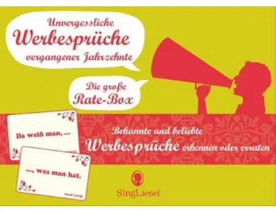Produktbild von Unvergessliche Werbesprüche vergangener Jahrzehnte
