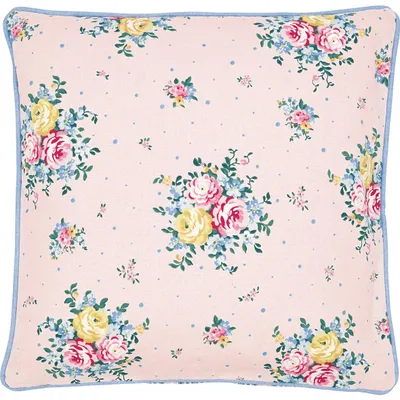 Produktbild von Greengate Laura Kissenhülle pale pink 40 x 40 cm